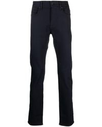 BOSS - Mid-rise Tapered-leg Trousers - Lyst