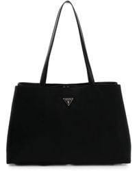 Guess - Follie Tri Comp Tote Bag - Lyst