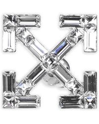 Off-White c/o Virgil Abloh - Crystal-Embellished Earring - Lyst