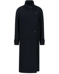 Low Classic - Wool Single-breasted Coat - Lyst