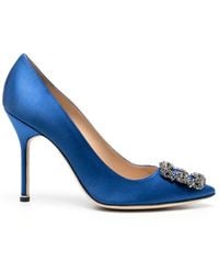 Manolo Blahnik - Escarpins Hangisi 105 Mm - Lyst