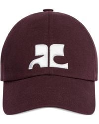 Courreges - Baseballkappe Mit Ac-Logo - Lyst