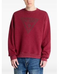 Guess - Logo-Print Sweatshirt - Lyst