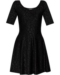 Versace - Medusa Jacquard Mini Dress - Lyst