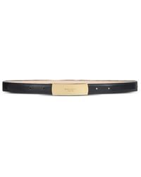 Balmain - Smooth-Leather Belt - Lyst