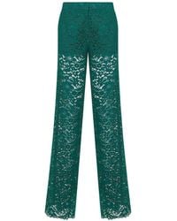Gianluca Capannolo - Lace Straight-Leg Trousers - Lyst