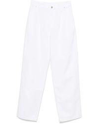 Moschino - Couture Pleated Jeans - Lyst