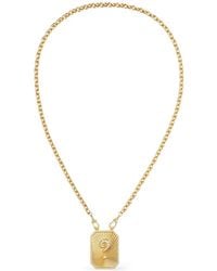 Marie Lichtenberg - Would You Marry Me Scapular Question-Mark Diamond Necklace - Lyst