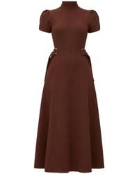 3.1 Phillip Lim - Buckle A-Line Midi Dress - Lyst
