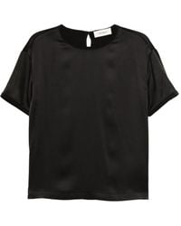 Lisa Yang - Top Met Korte Mouwen - Lyst
