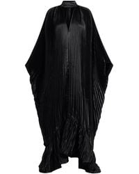 L'idée - Pleated Ruffled Empire Dress - Lyst