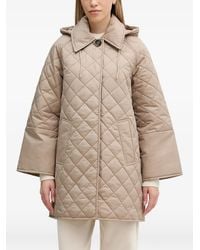 Barbour - Cara Quilted Hooded Coat - Lyst