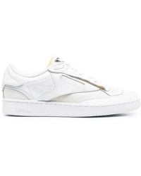 Maison Margiela - X Reebok Cl Memory Of Leather Sneakers - Women's - Calf Leather/rubber/fabric - Lyst