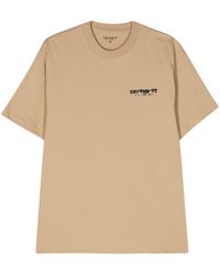 Carhartt - T-shirt W' S/S American Script - Lyst