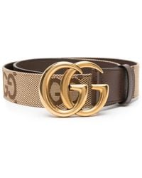Gucci - GG Marmont Jumbo GG Wide Belt - Lyst