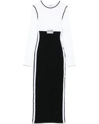 Jean Paul Gaultier - Colour-Block Maxi Dress - Lyst