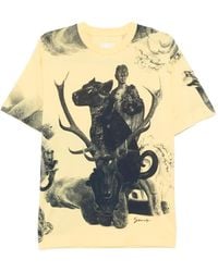 Givenchy - T-Shirt Met Print - Lyst