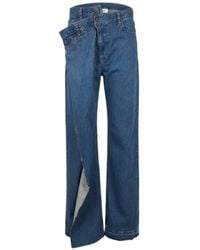 Monse - Cross-Over Jeans - Lyst