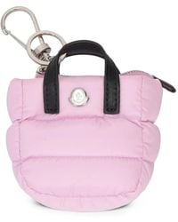 Moncler - Caradoc Quilted Keyring - Lyst