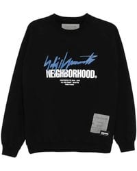 Yohji Yamamoto - X Neighborhood Logo-Print Sweatshirt - Lyst