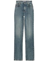 Balenciaga - Pressed-Crease Jeans - Lyst