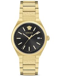 Versace - V-Auria Greca 39Mm Watch - Lyst
