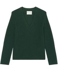 Marc O' Polo - Ribbed V-Neck Sweater - Lyst