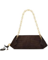 Ferragamo - Animal-Print Shoulder Bag - Lyst