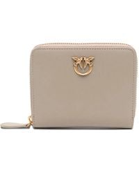 Pinko - Zip-Around Leather Wallet - Lyst