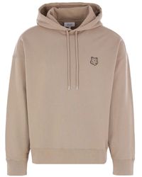 Maison Kitsuné - Fox-Motif Long-Sleeve Hoodie - Lyst