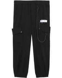 Musium Div. - Elasticated-Waist Cargo Trousers - Lyst