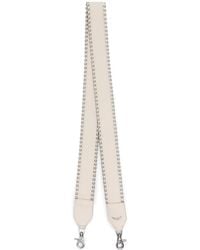 Zadig & Voltaire - Logo-Plaque Leather Bag Strap - Lyst