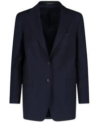 Tagliatore - Blazer Con Bottoni - Lyst