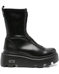 Cult - 50Mm Zip-Front Platform Boots - Lyst