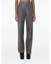 Rick Owens - Straight-Leg Five-Pocket Trousers - Lyst