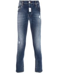 Philipp Plein - Ripped-detail Skinny Jeans - Lyst