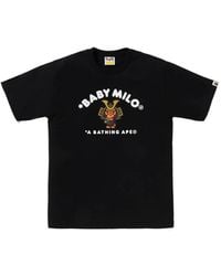 A Bathing Ape - T-Shirt Kabuto Baby Milo À Imprimé Graphique - Lyst