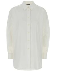 Jil Sander - Poplin Long-Sleeve Shirt - Lyst