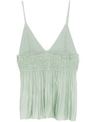 Circus Hotel - Geplooide Top - Lyst