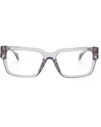 Versace - Brille Mit Eckigem Gestell - Lyst