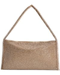 Benedetta Bruzziches - Rhinestone Shoulder Bag - Lyst
