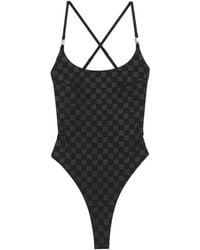 MISBHV - Monogram-Print Swimsuit - Lyst