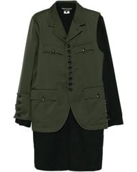 Comme des Garçons - Button-Up Layered Coat - Lyst