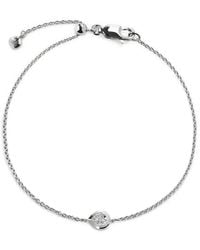 Monica Vinader - Pear Diamond Bracelet - Lyst