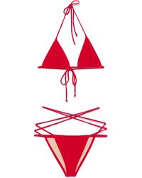 Norma Kamali - Criss-Cross Bikini - Lyst