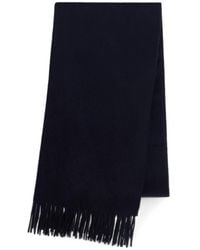 Sandro - Écharpe En Laine Mélangée À Franges - Lyst