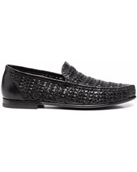 Officine Creative - Libre Woven Leather Loafers - Lyst