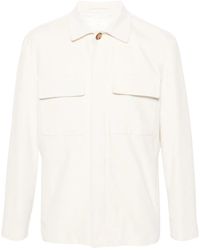 Lardini - Corduroy Shirt Jacket - Lyst