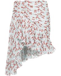 Giambattista Valli Gonna asimmetrica - Multicolore