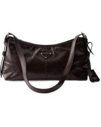 Prada - Aimèe Medium Leather Shoulder Bag - Lyst